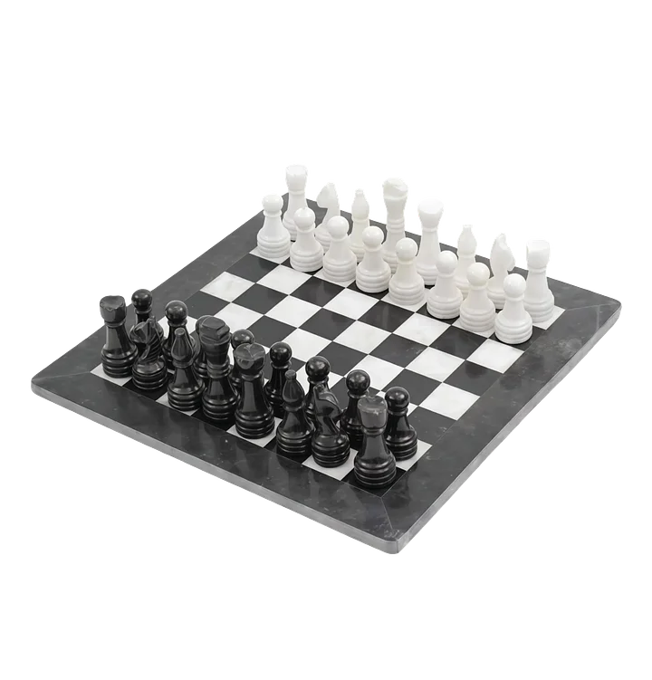 Chess Set Of Marble Made By Hand product image (1)
