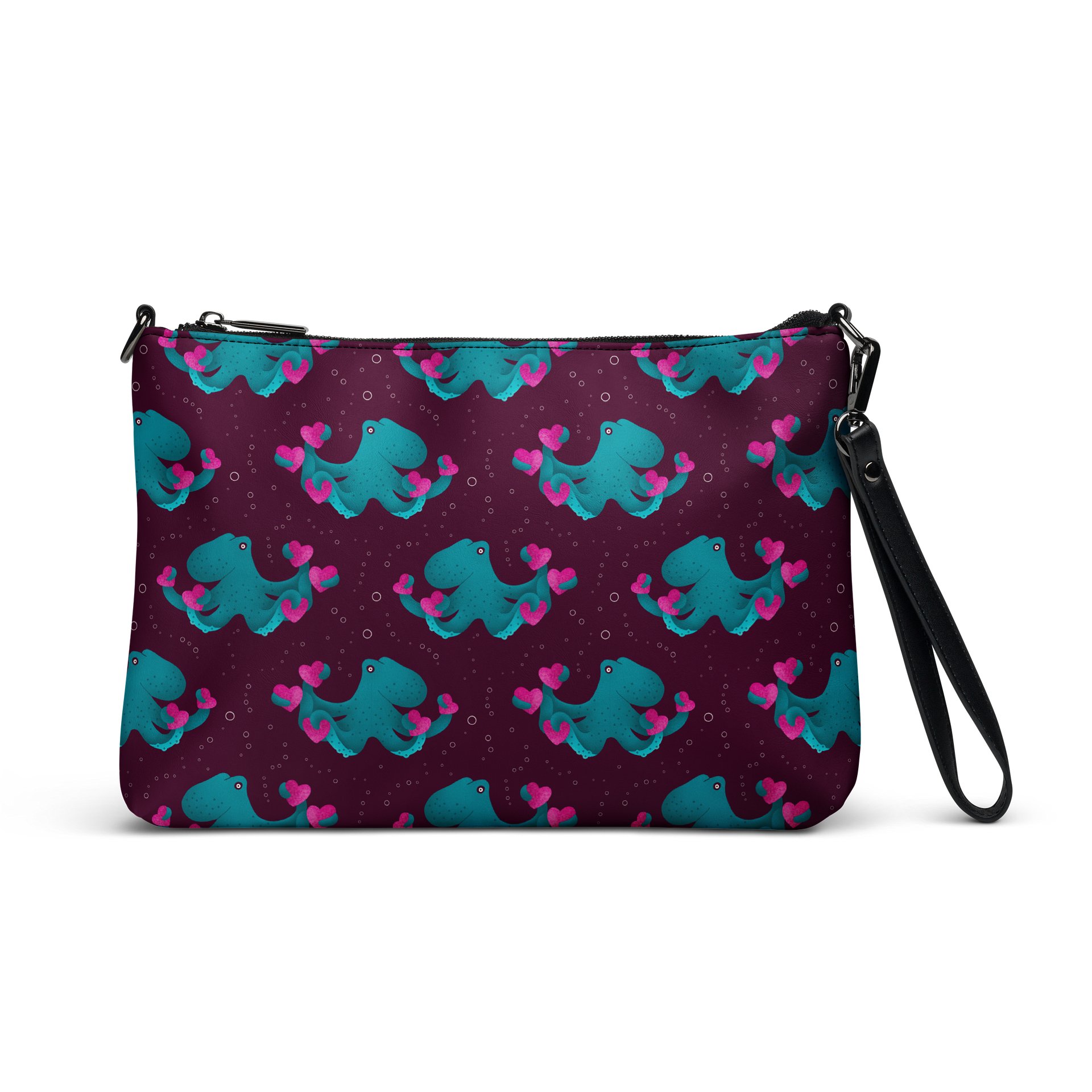 Octopus and Hearts Crossbody Bag product image (1)