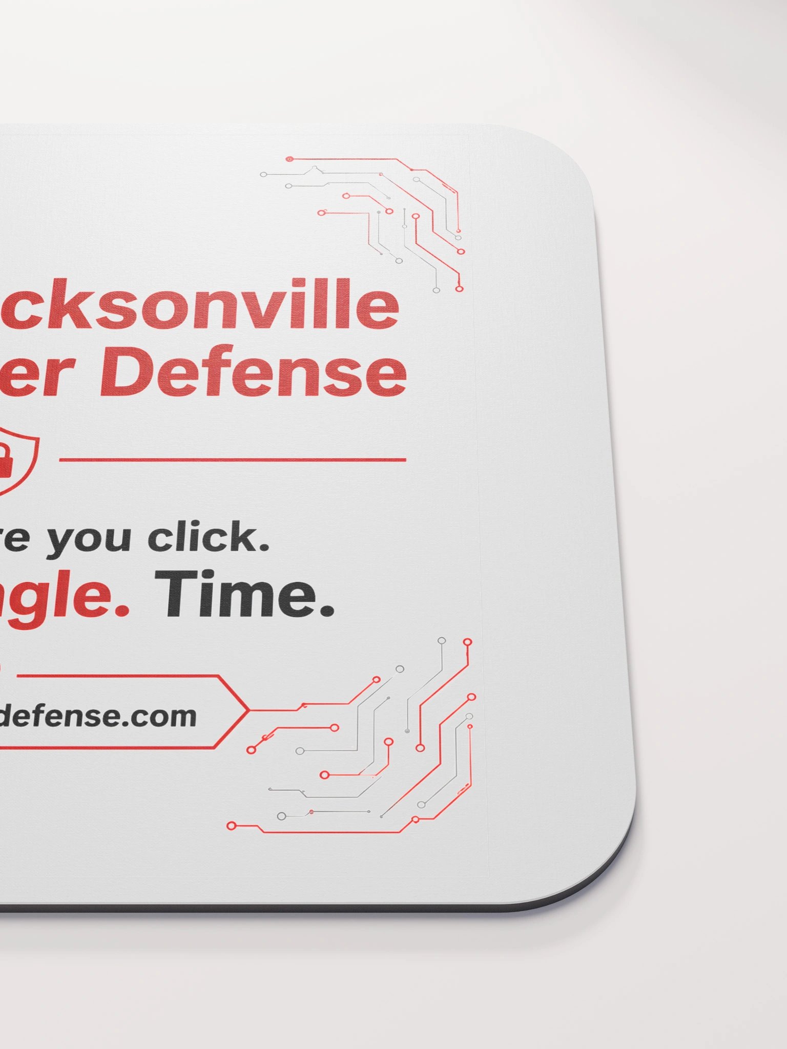 Think Before You Click Mouse Pad product image (5)