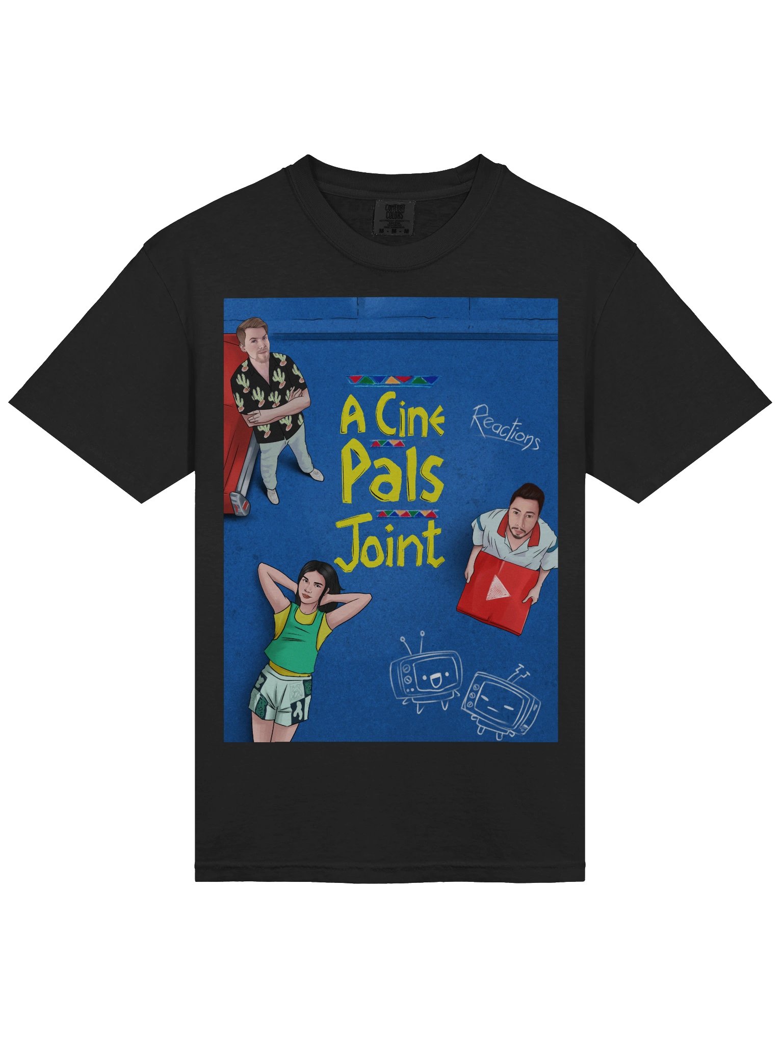 A CinePals Joint: The "Right Thing" Tee in Black product image (3)