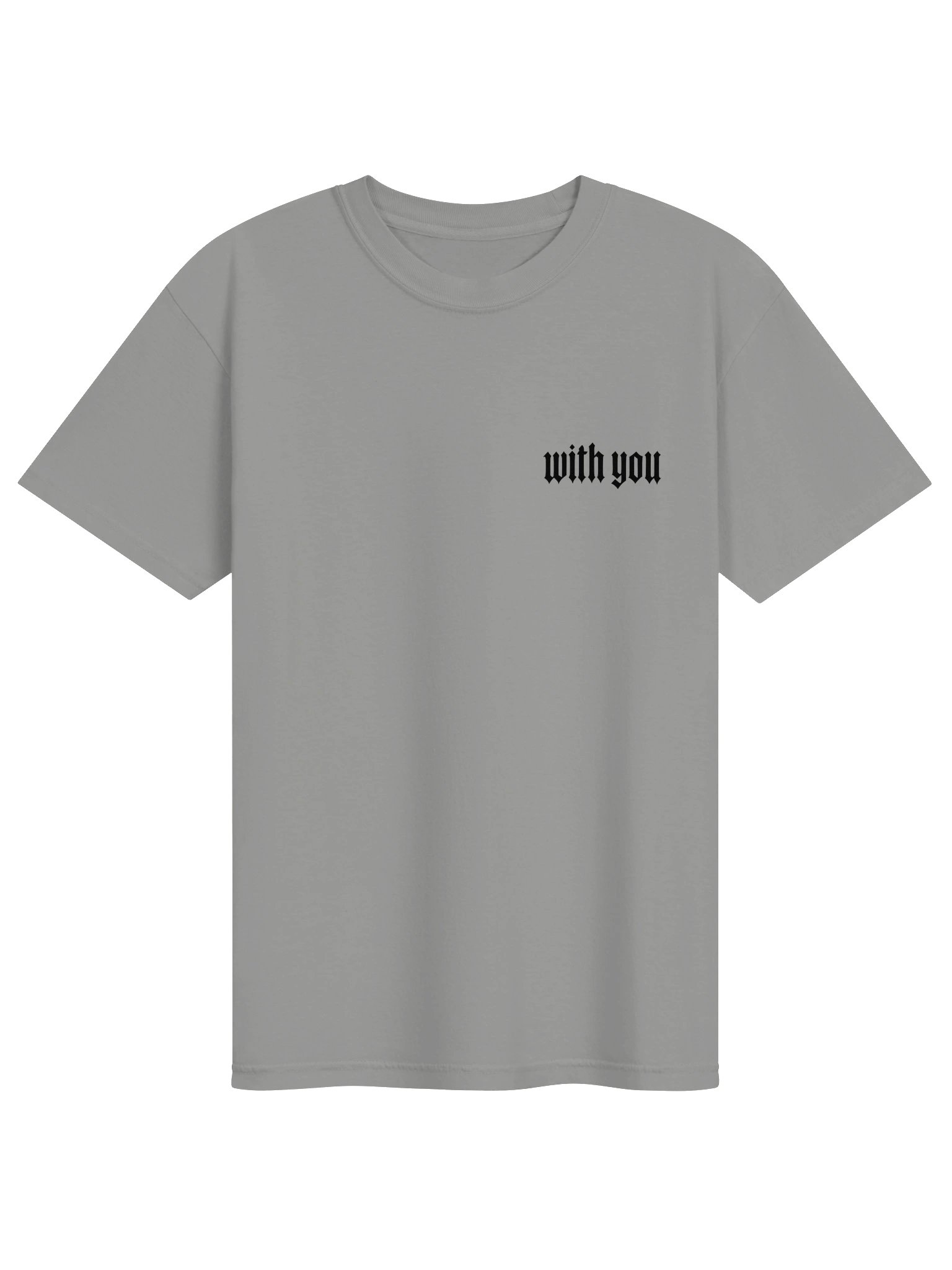 With You Tee – Garment-Dyed (Light) product image (1)