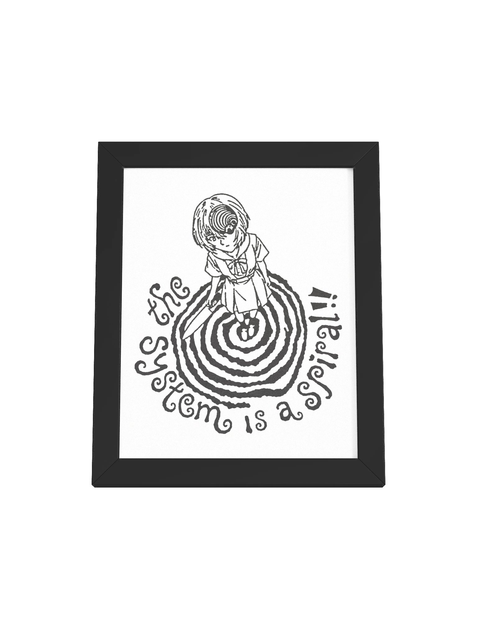 SPIRAL ! Framed Print. product image (1)