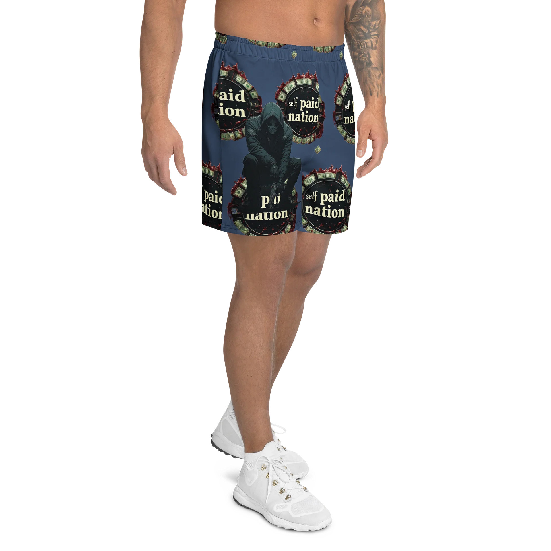Self Paid Nation Gear All-Over Shorts product image (2)