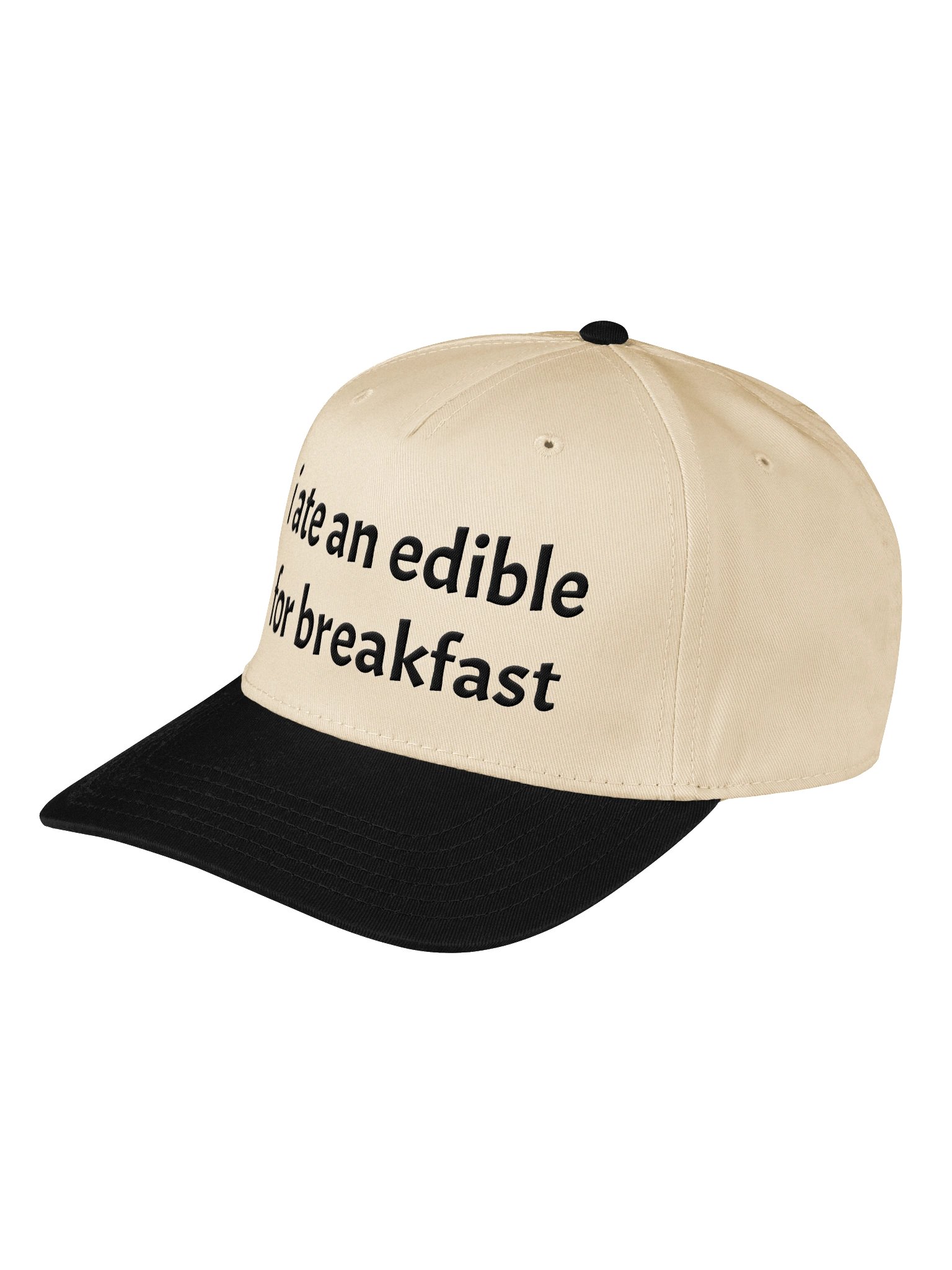 I Ate An Edible For Breakfast Embroidered Hat product image (1)