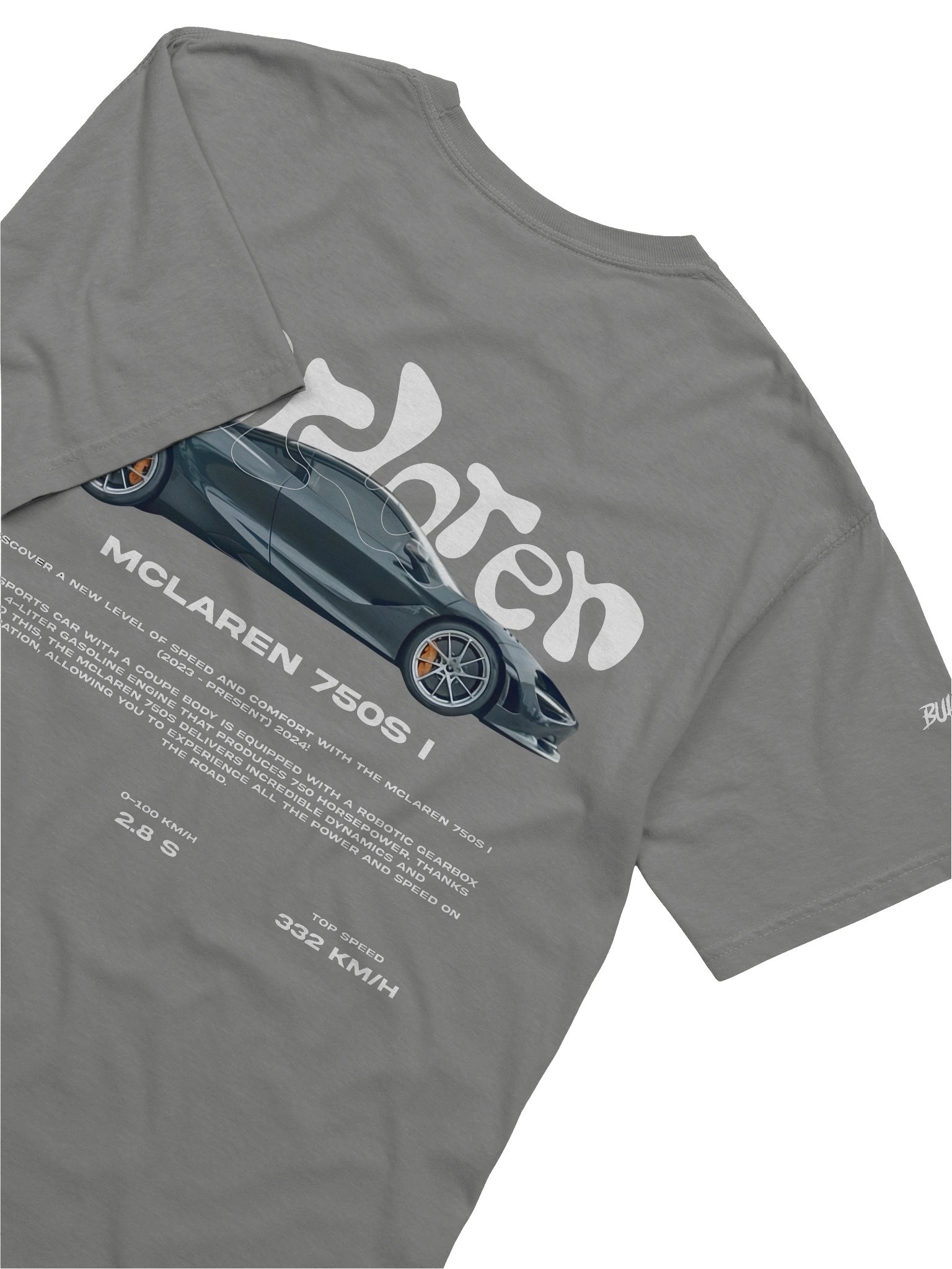 Mclaren 750S I Tee - Bulvant - LYuKPj6Ot8Q