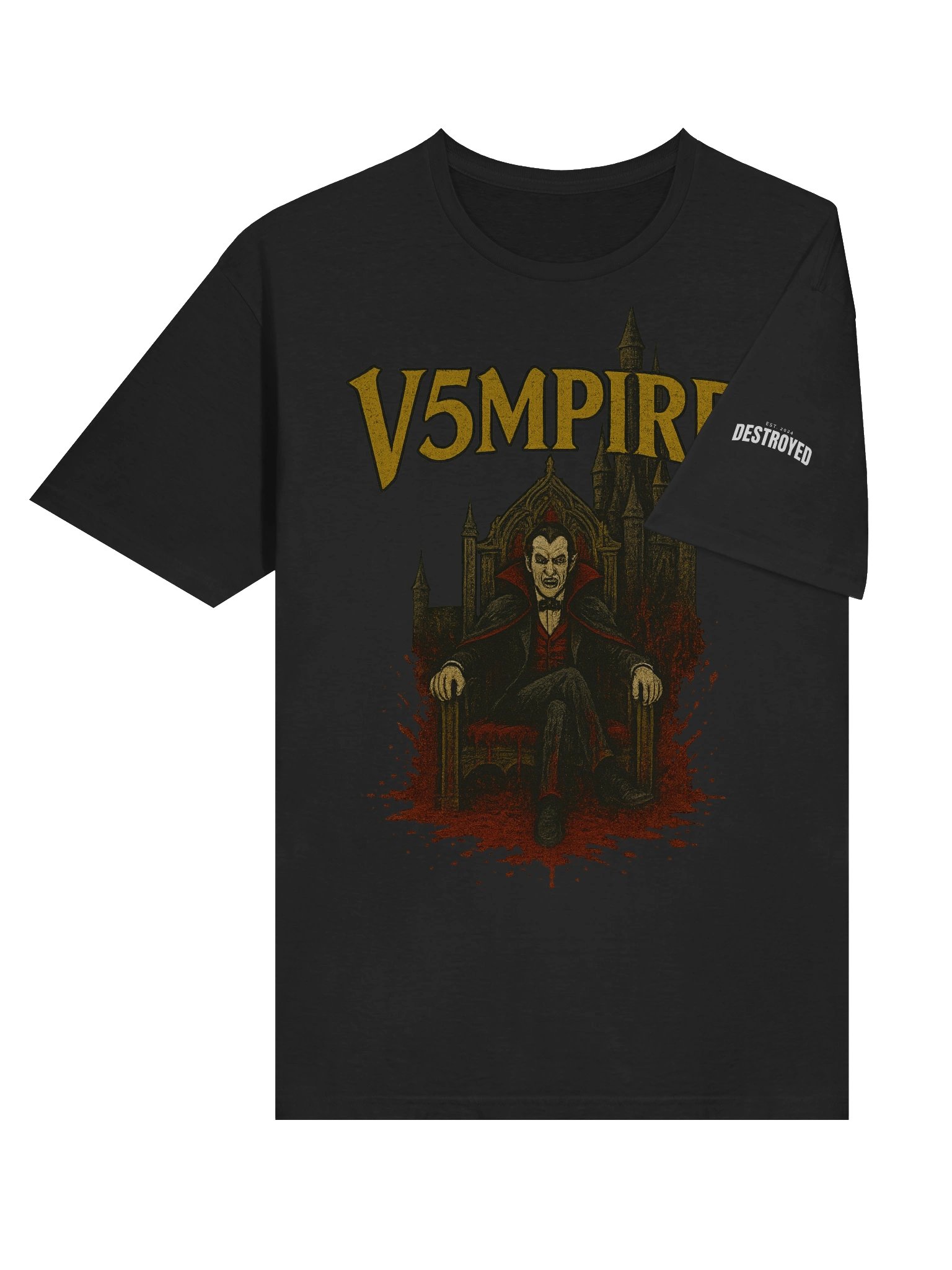 DESTROYED V5MPIRE GRAPHIC TEE product image (6)