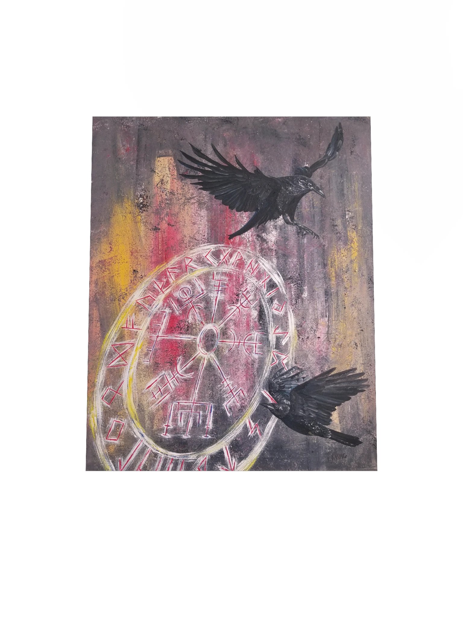 Hither Huginn Thither Muninn Print product image (10)