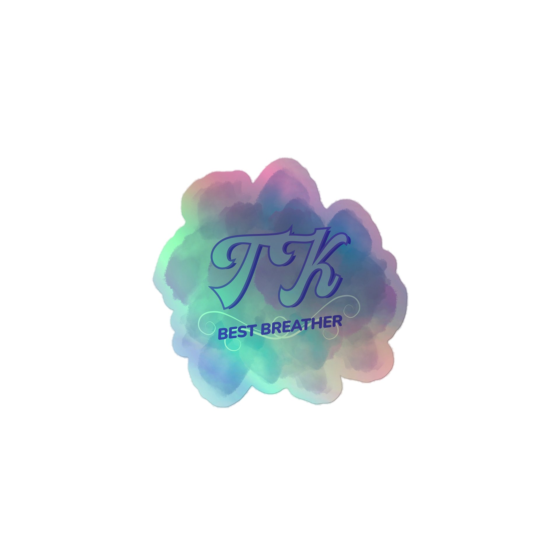 *LIMITED* TK Best Breather Holo Sticker product image (1)
