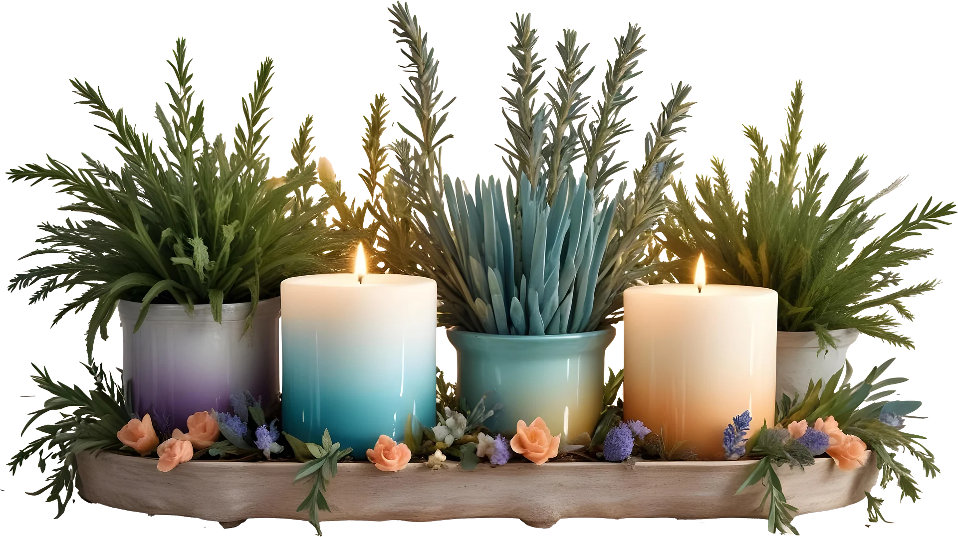 Set of 6 Provence-Inspired Objects, PNG product image (2)