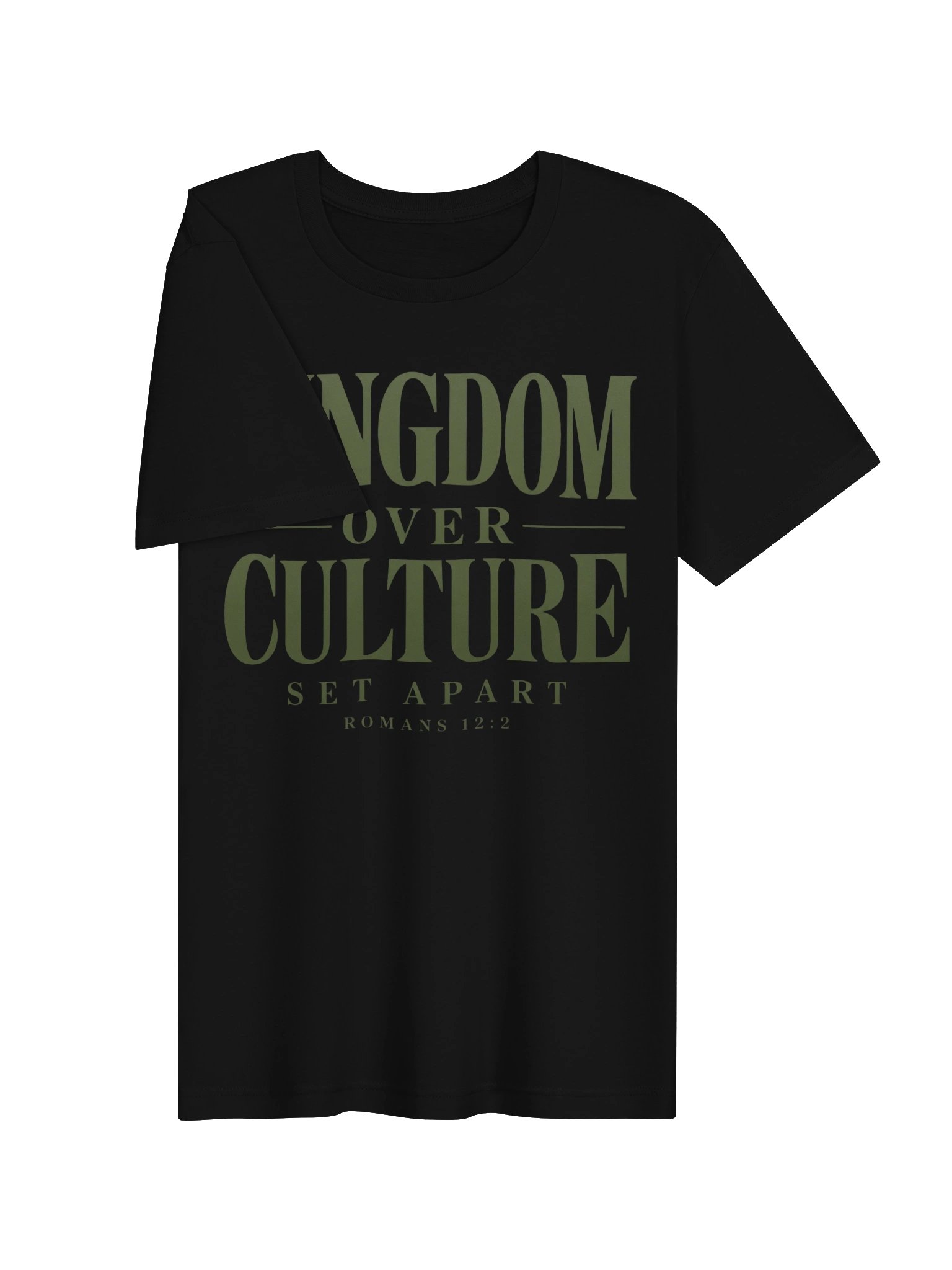 Kingdom Over Culture – Romans 12:2 Premium Unisex Christian T-Shirt product image (6)