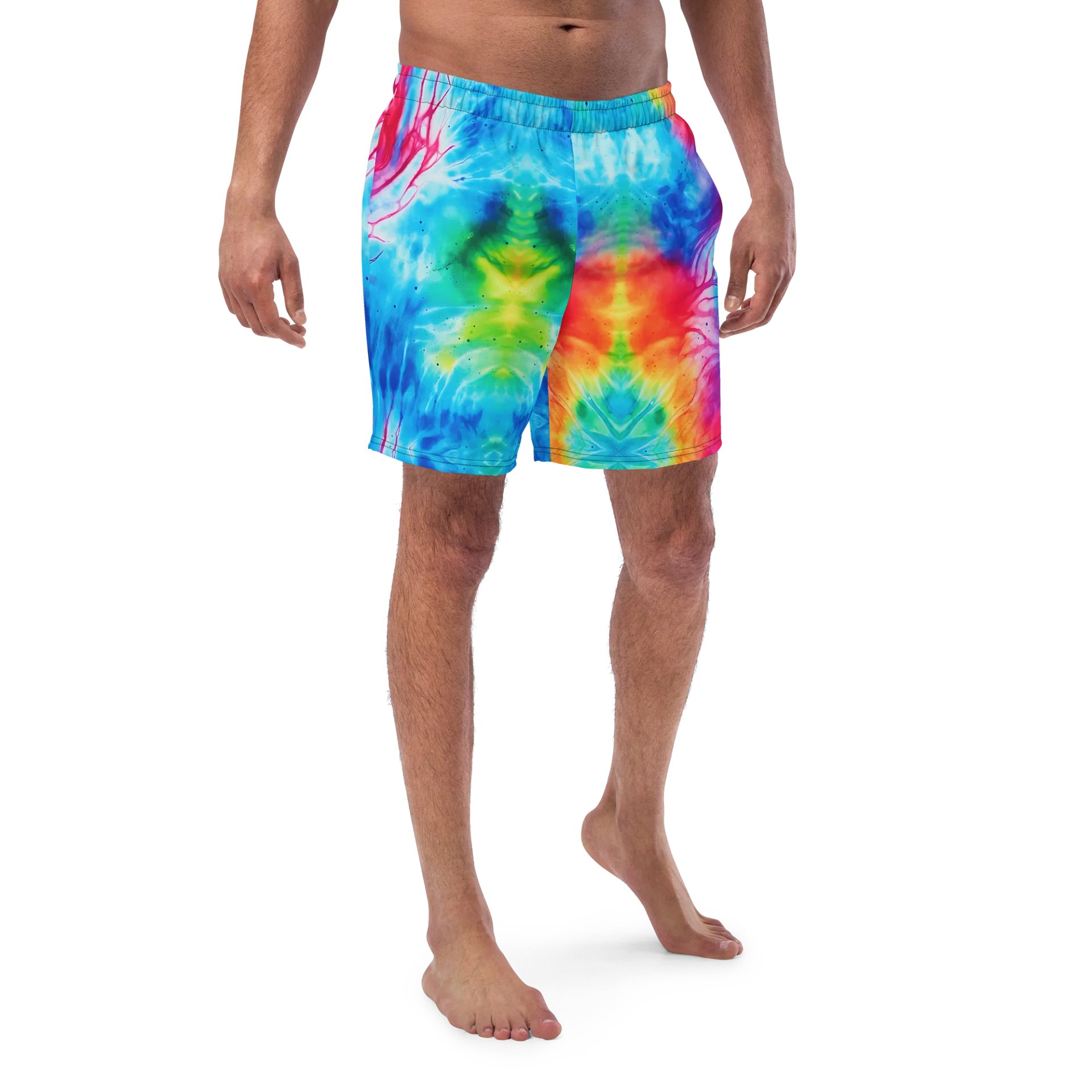 Psychedelic Surge Men’s Swim Trunks product image (1)