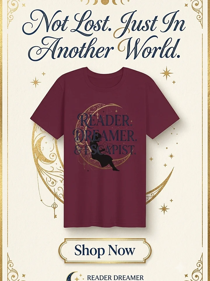 Celestial Escapist Luxury Special Edition Bookish T-Shirt product image (2)