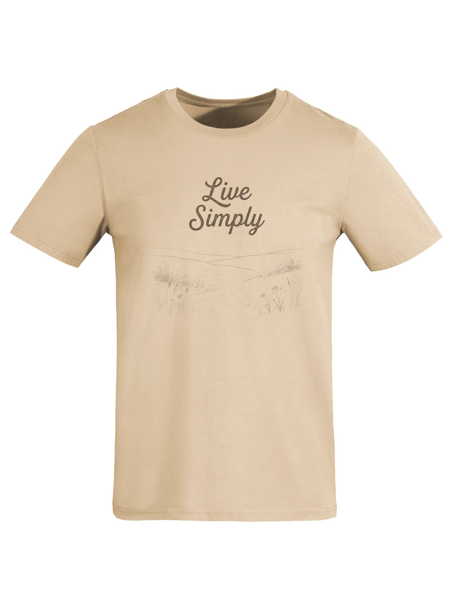 Live Simply T-Shirt – Minimalist Christian Life T-Shirt product image (4)