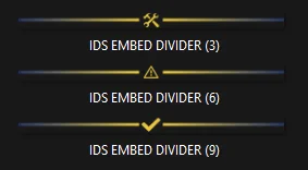 Hazy Embed Divider Bars product image (2)