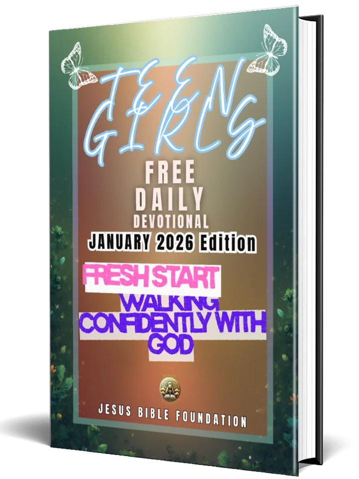 Teen Girls Free Daily Devotional January 2026 Edition: Fresh Start: Walking Confidently with God product image (1)