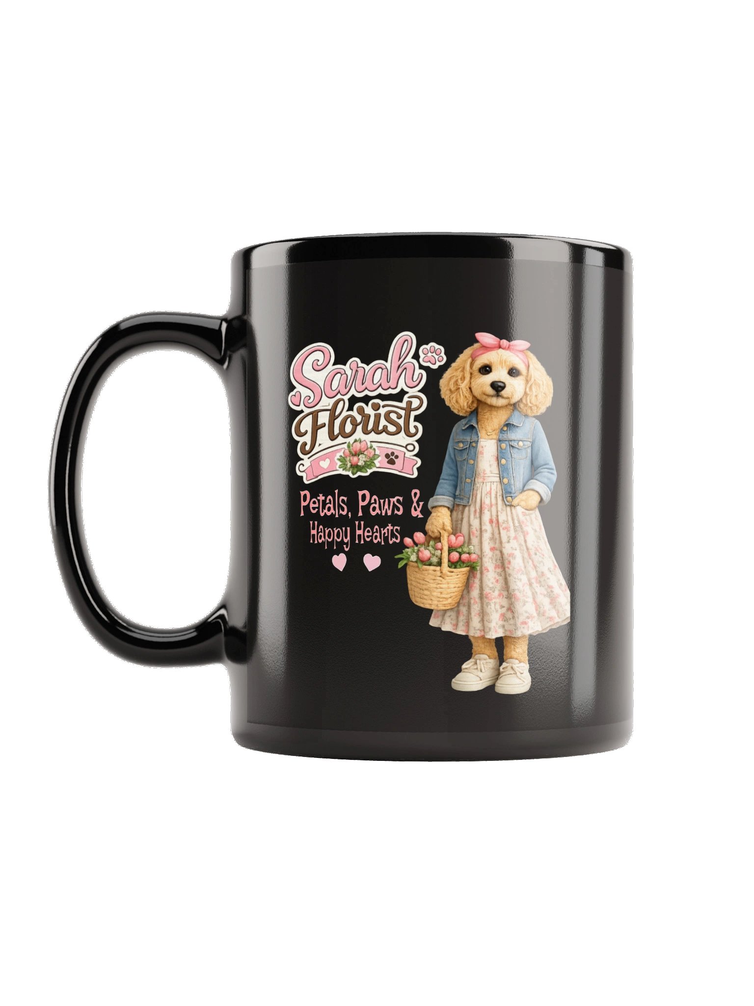 Petals, Paws & Happy Hearts Mug product image (1)