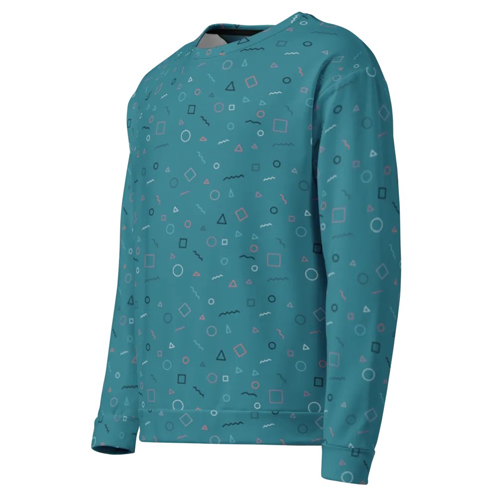Turquoise Shapes Shirt product image (3)