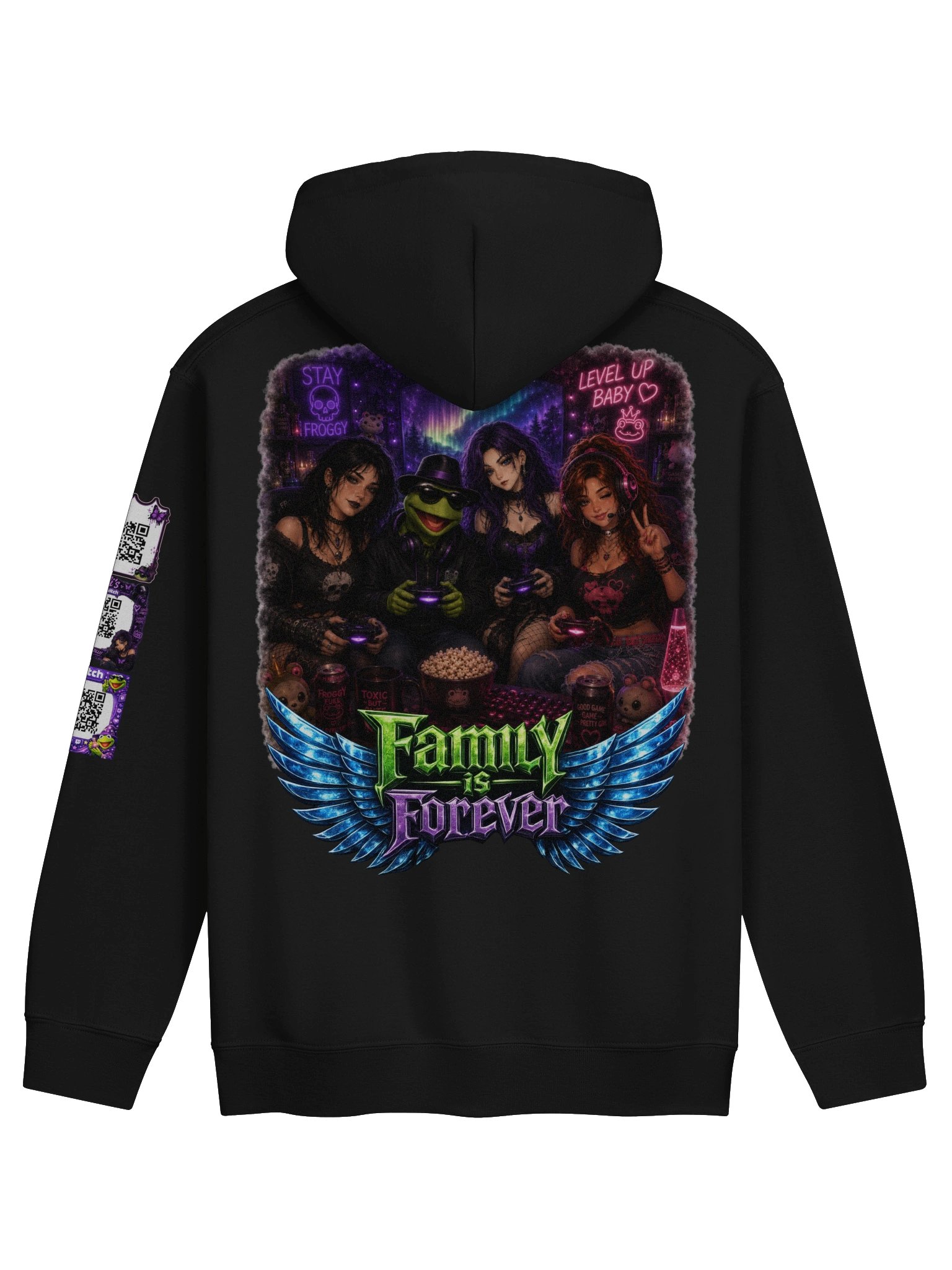 Family is Forever Hoodie w/QR product image (1)