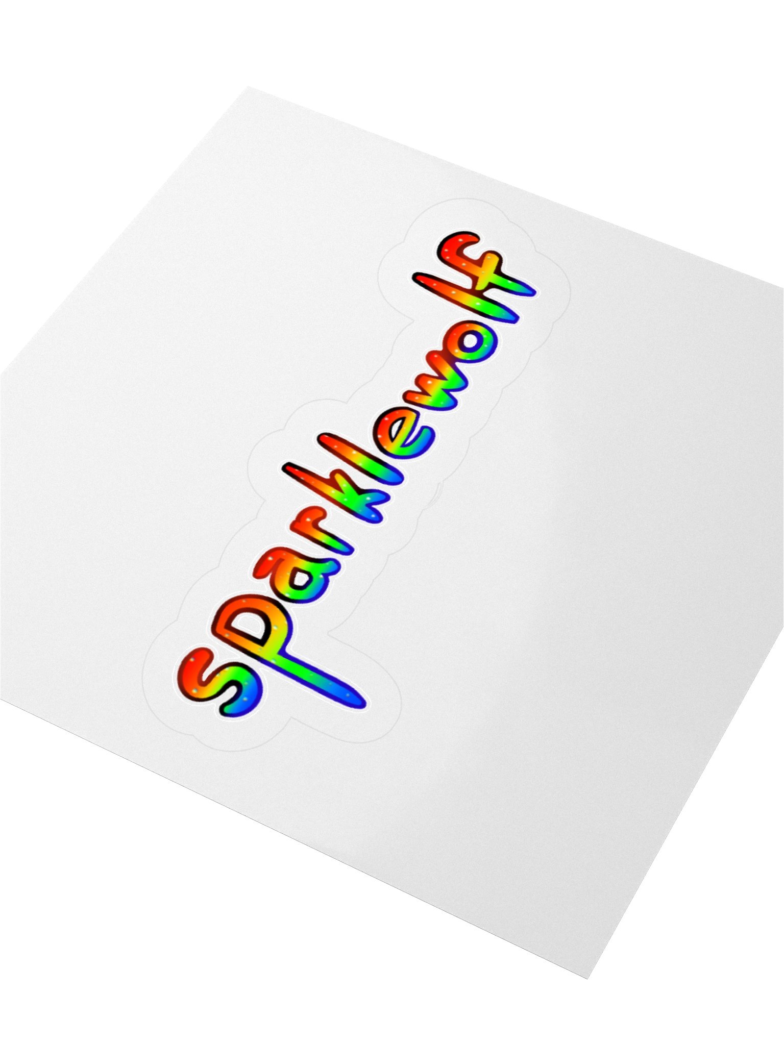 SPARKLEWOLF STICKER product image (3)
