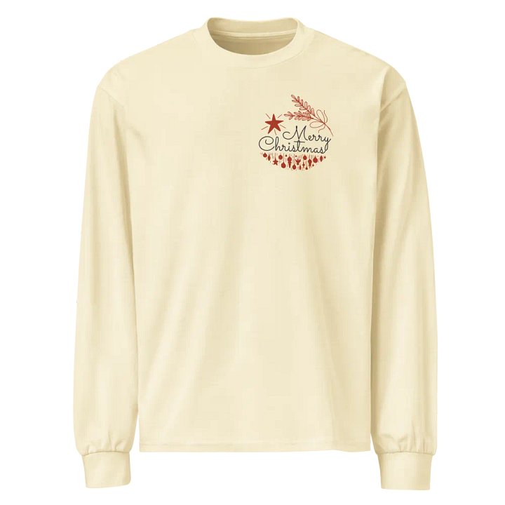 Festive Merry Christmas Long Sleeve Shirt product image (1)