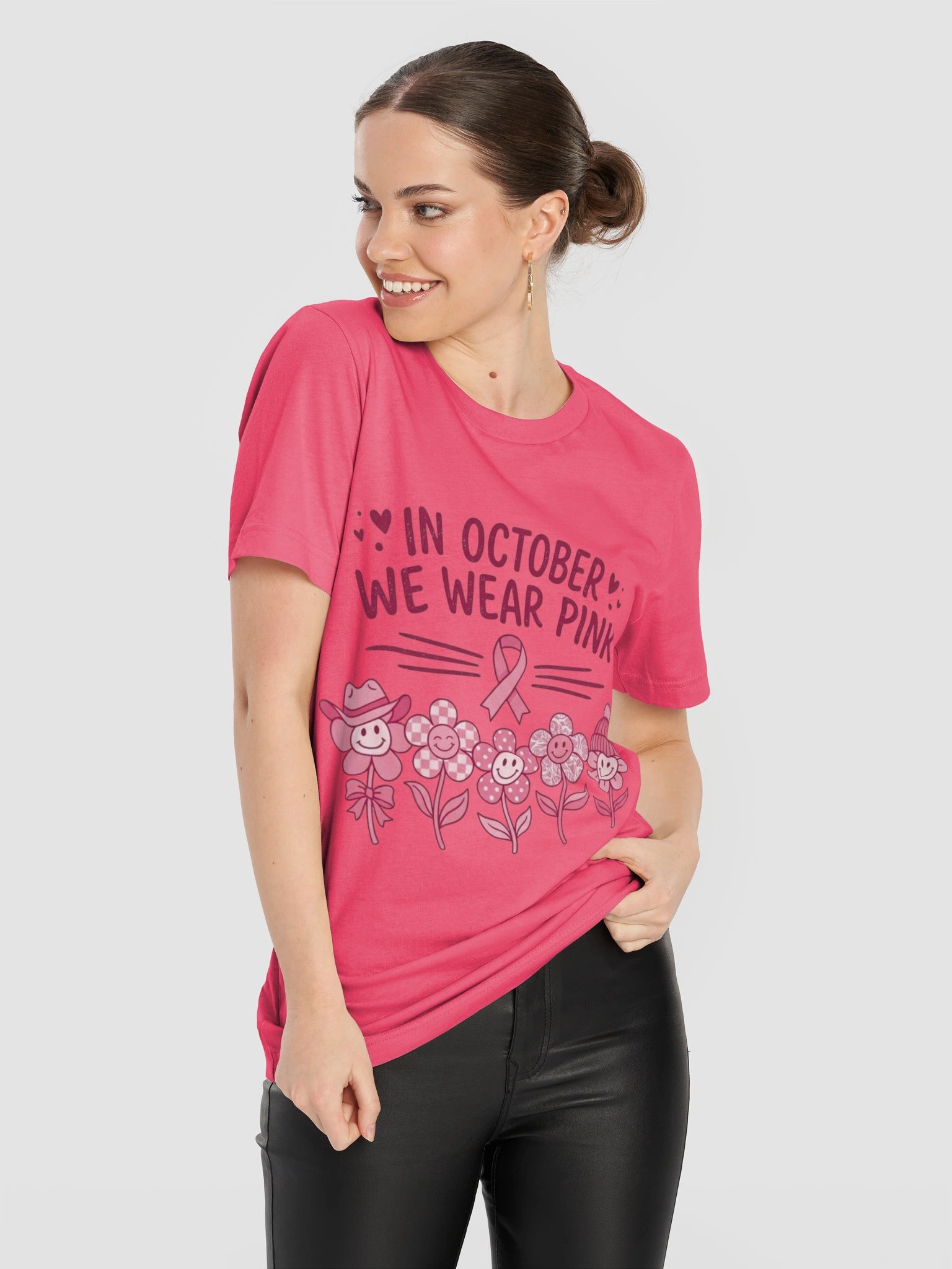 Vintage Breast Cancer Awareness T-Shirt product image (55)