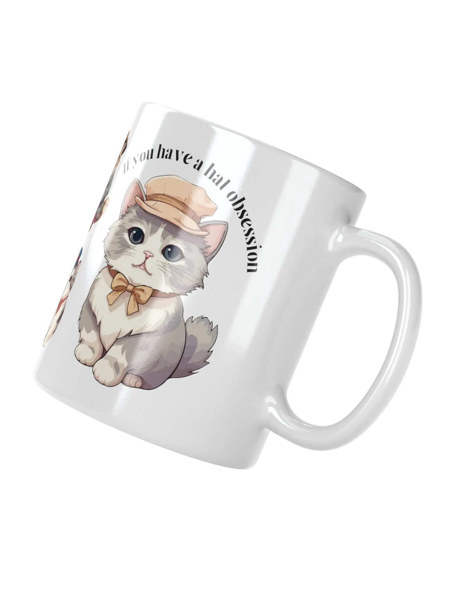Cats Obsessed with Hat Mug product image (6)
