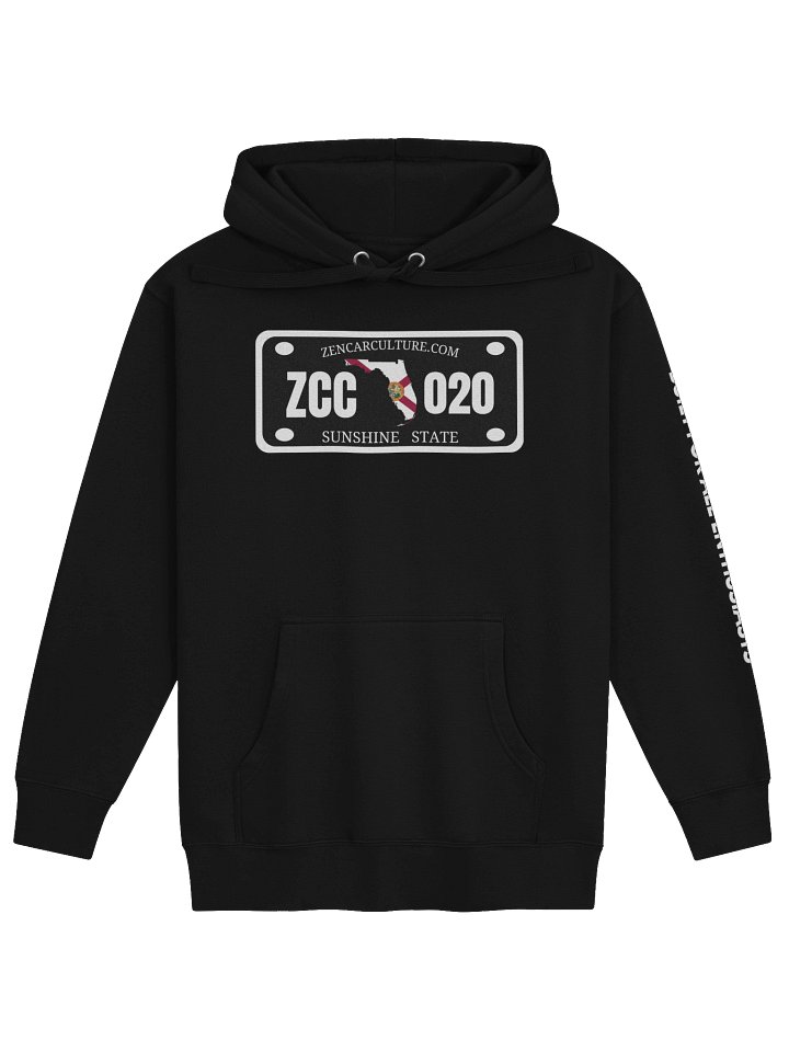 ZCC License Plate Hoodie product image (1)