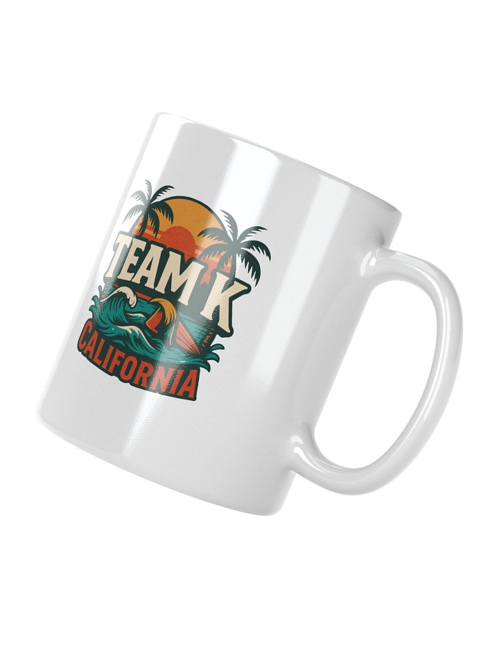 TEAM K CALIFORNIA White Mug product image (4)