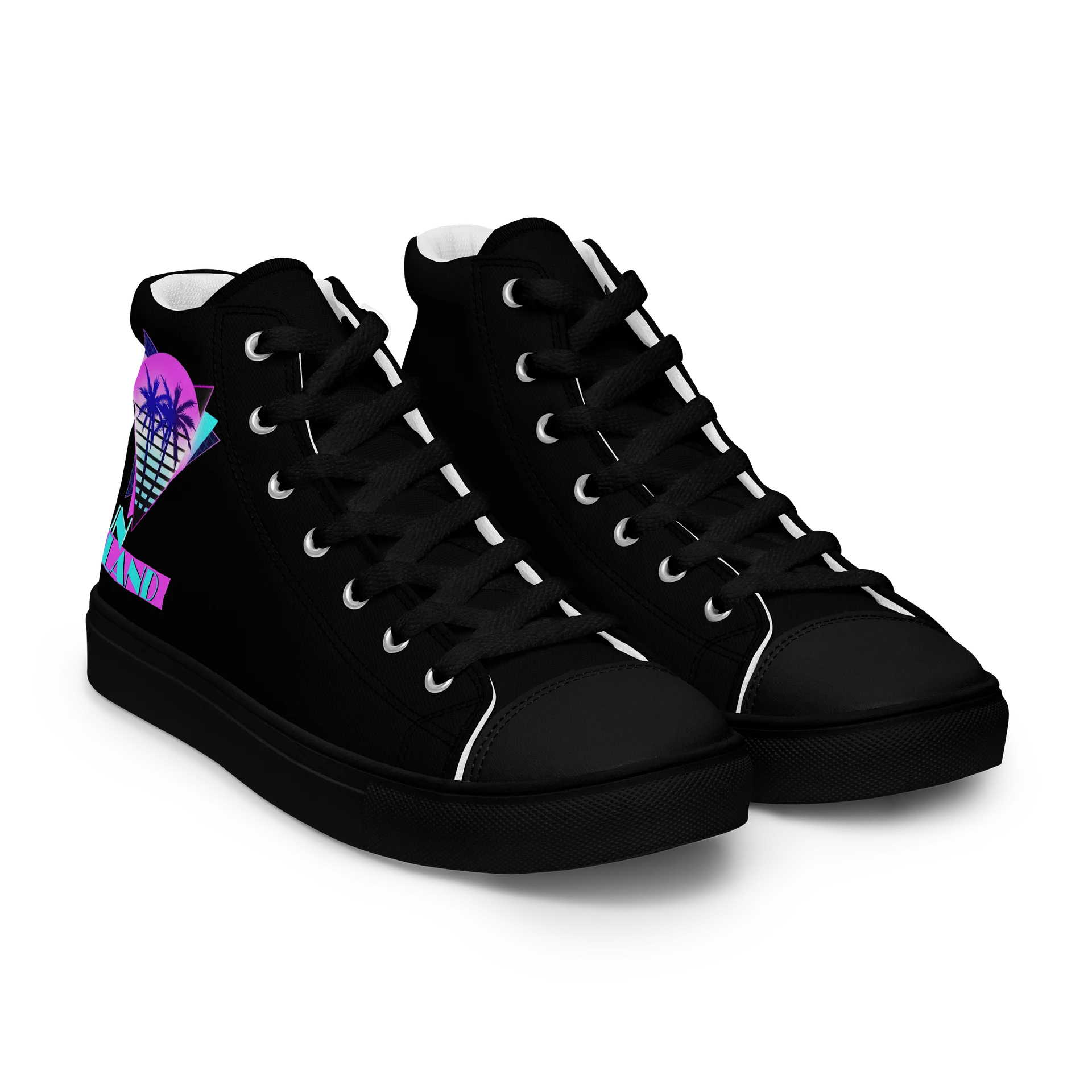 CANVAS SHOES WOMENS BLACK product image (8)