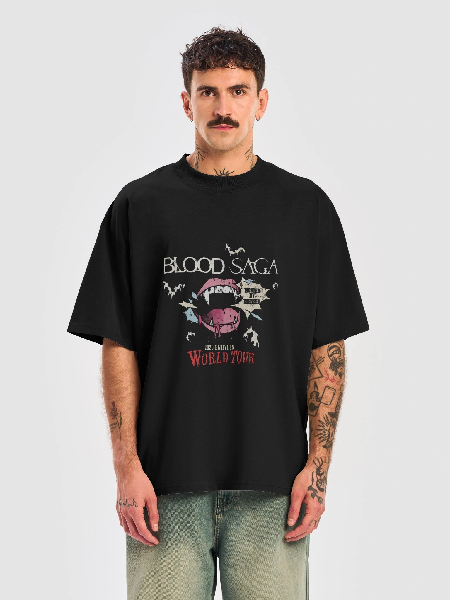 ENHYPEN Blood Saga World Tour Shirt product image (1)