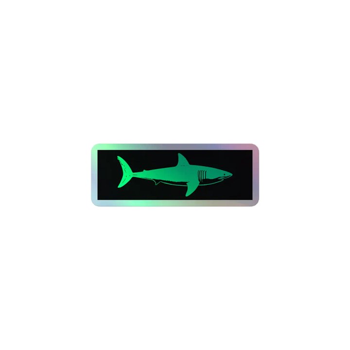 Shark Sticker (Holographic) product image (1)