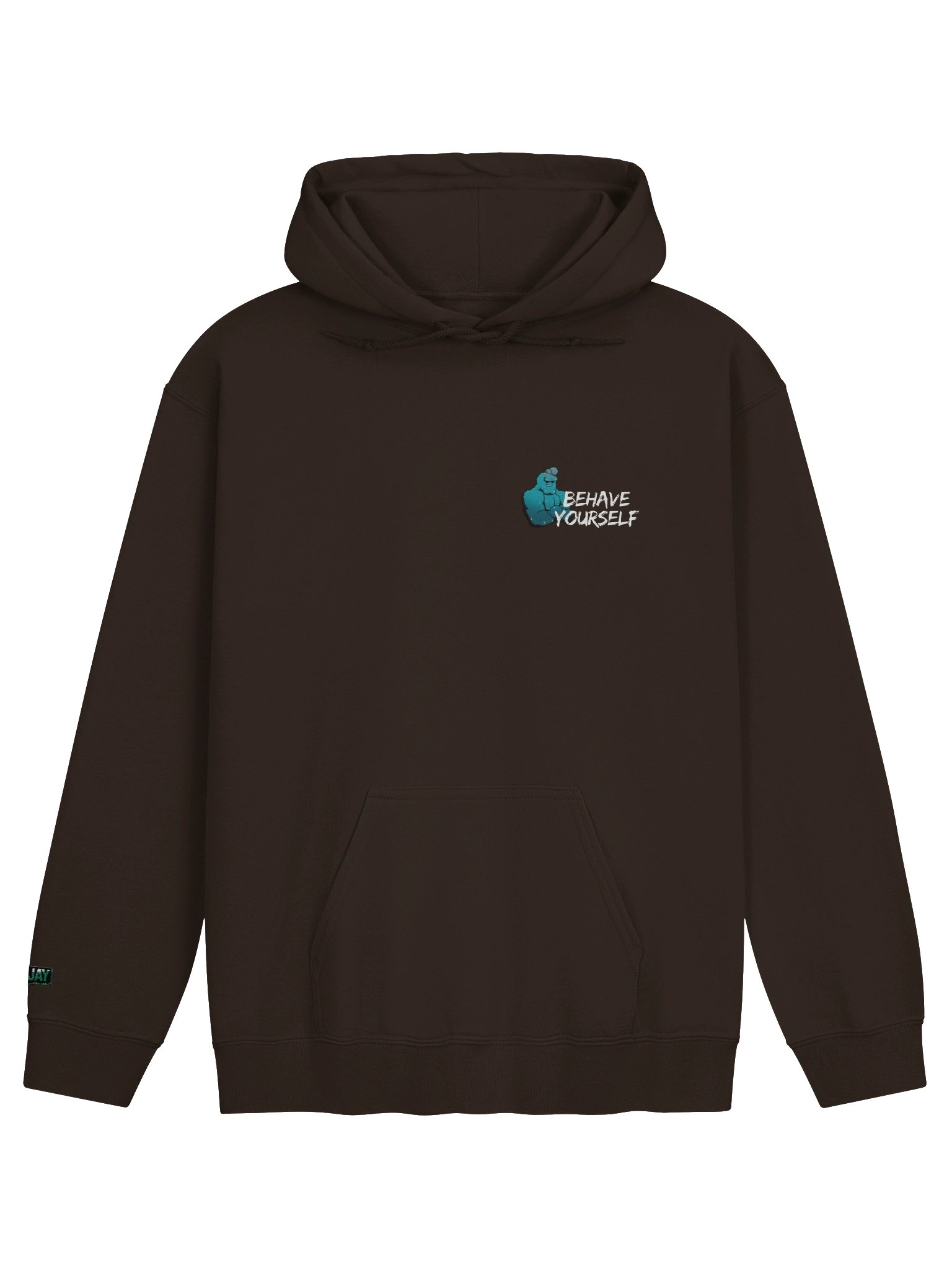 Behave Yourself White Hoodie product image (1)