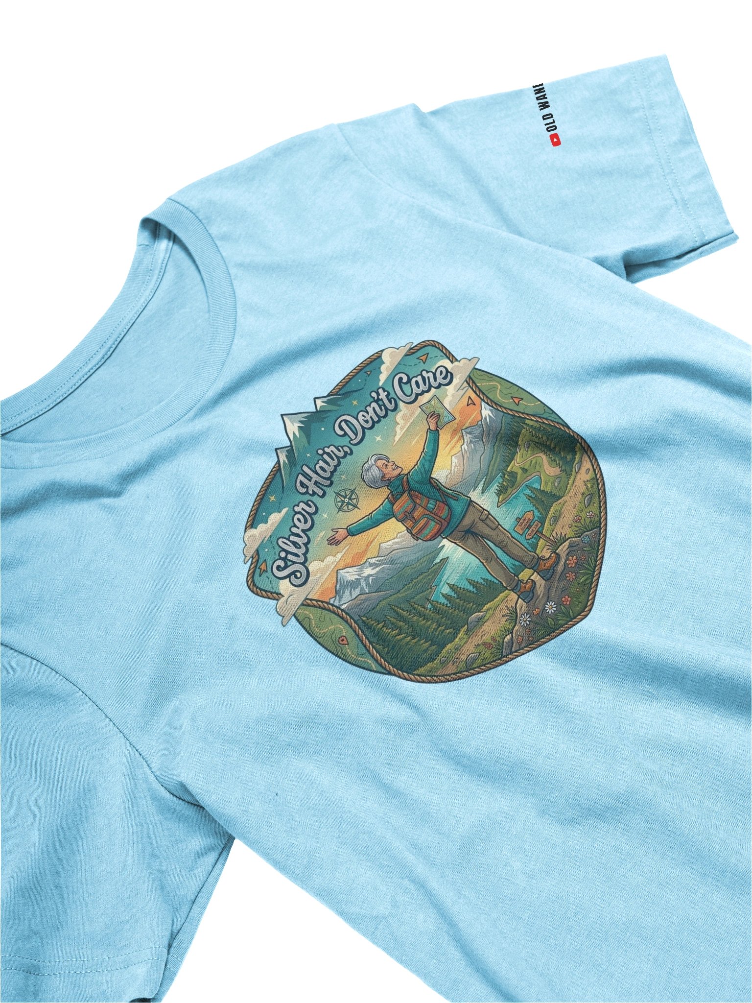 Silver Hair, Don't Care Casual Women's Tee product image (3)