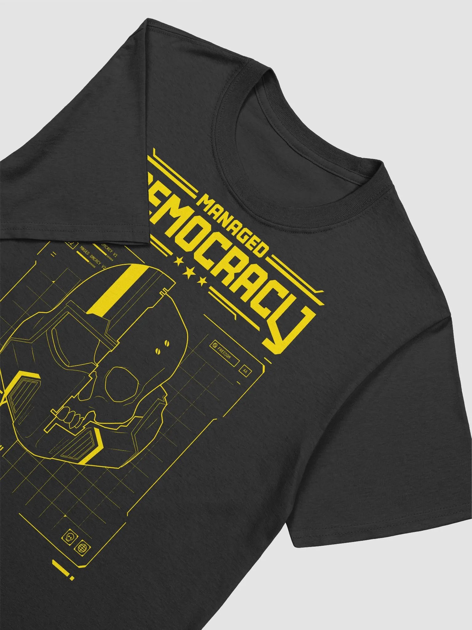 HELLDIVERS 2 "Inspired" Merch - Managed Democracy Shirt product image (3)