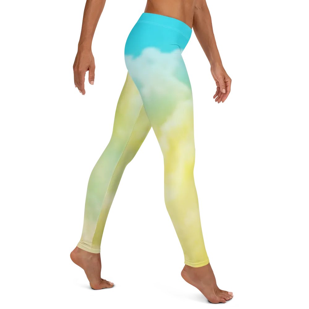 Blur cloud rainbow Design Legging - V8 product image (5)