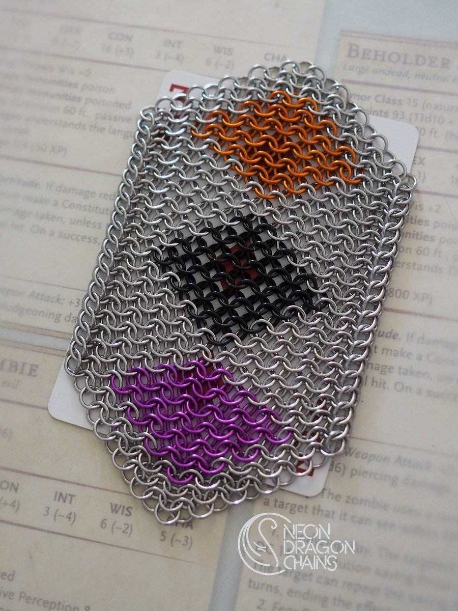 Chainmaille Fidget Fabric / Halloween product image (2)