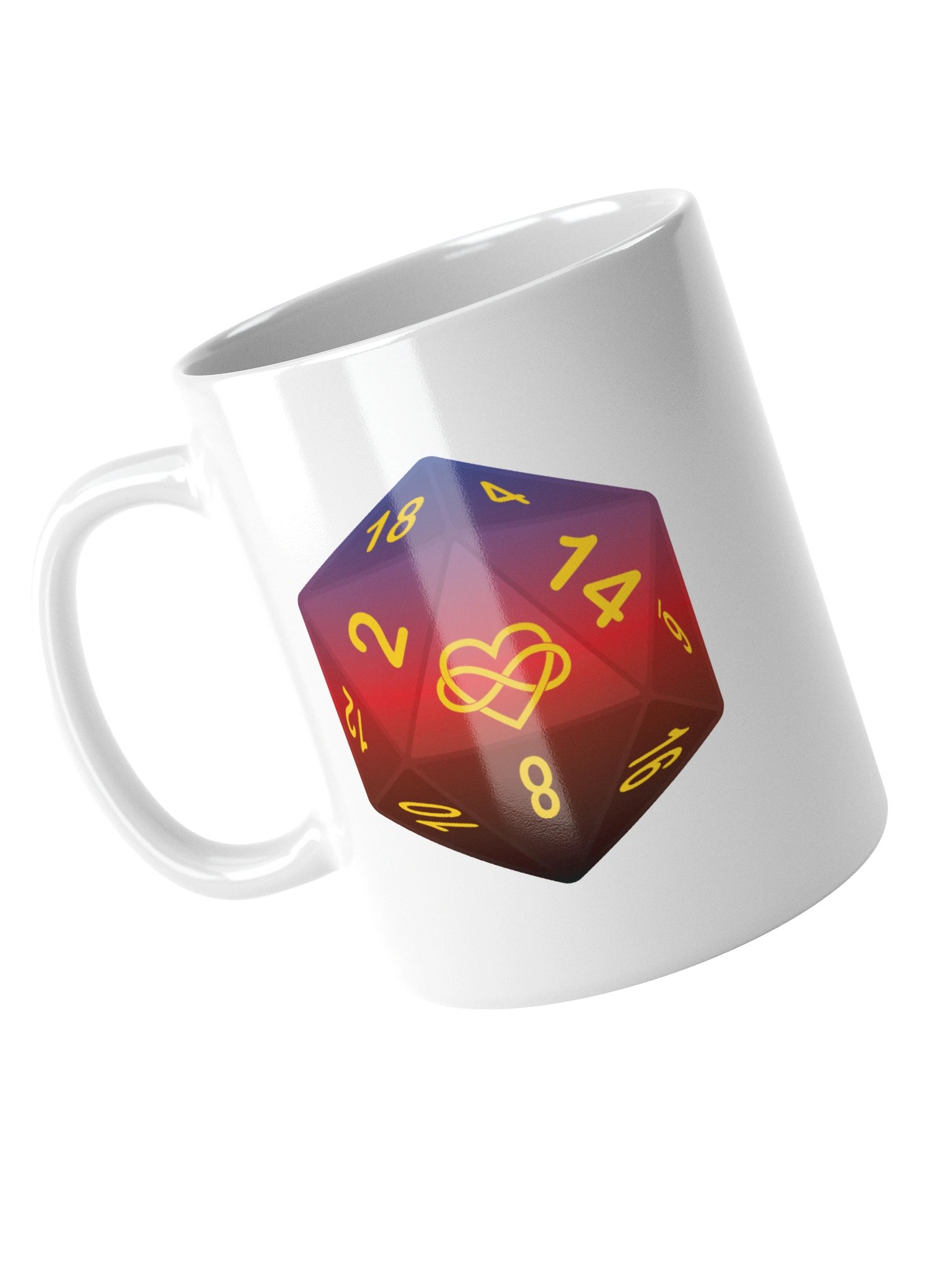 Polyamory Pride D20 Mug product image (7)