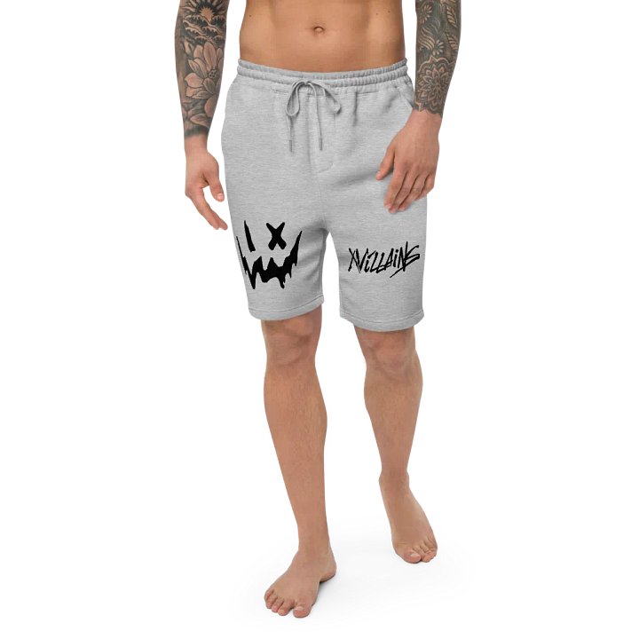 Ghost Face Comfy Shorts Grey product image (1)