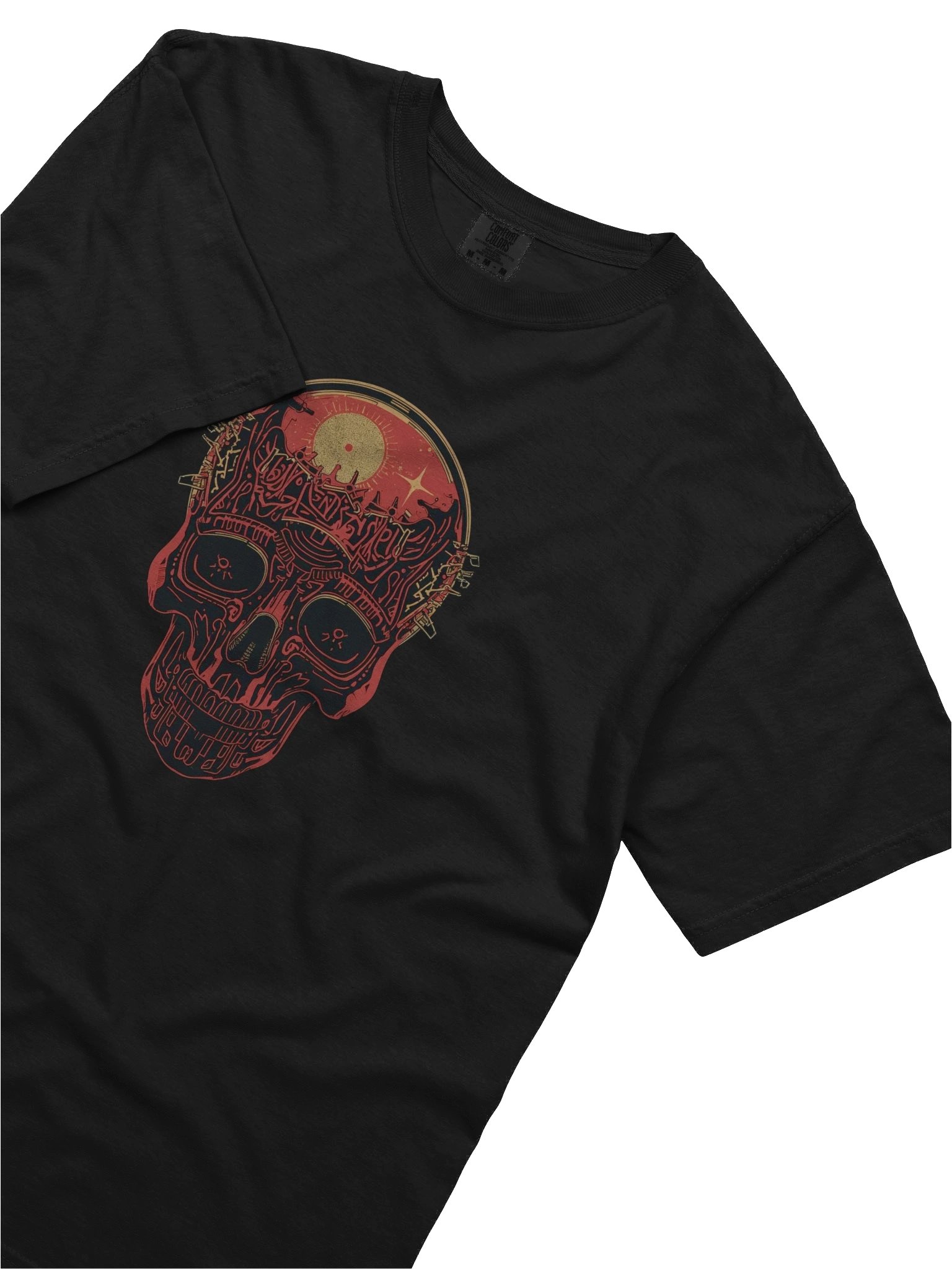 Celestial Skull Heavyweight T-Shirt product image (2)