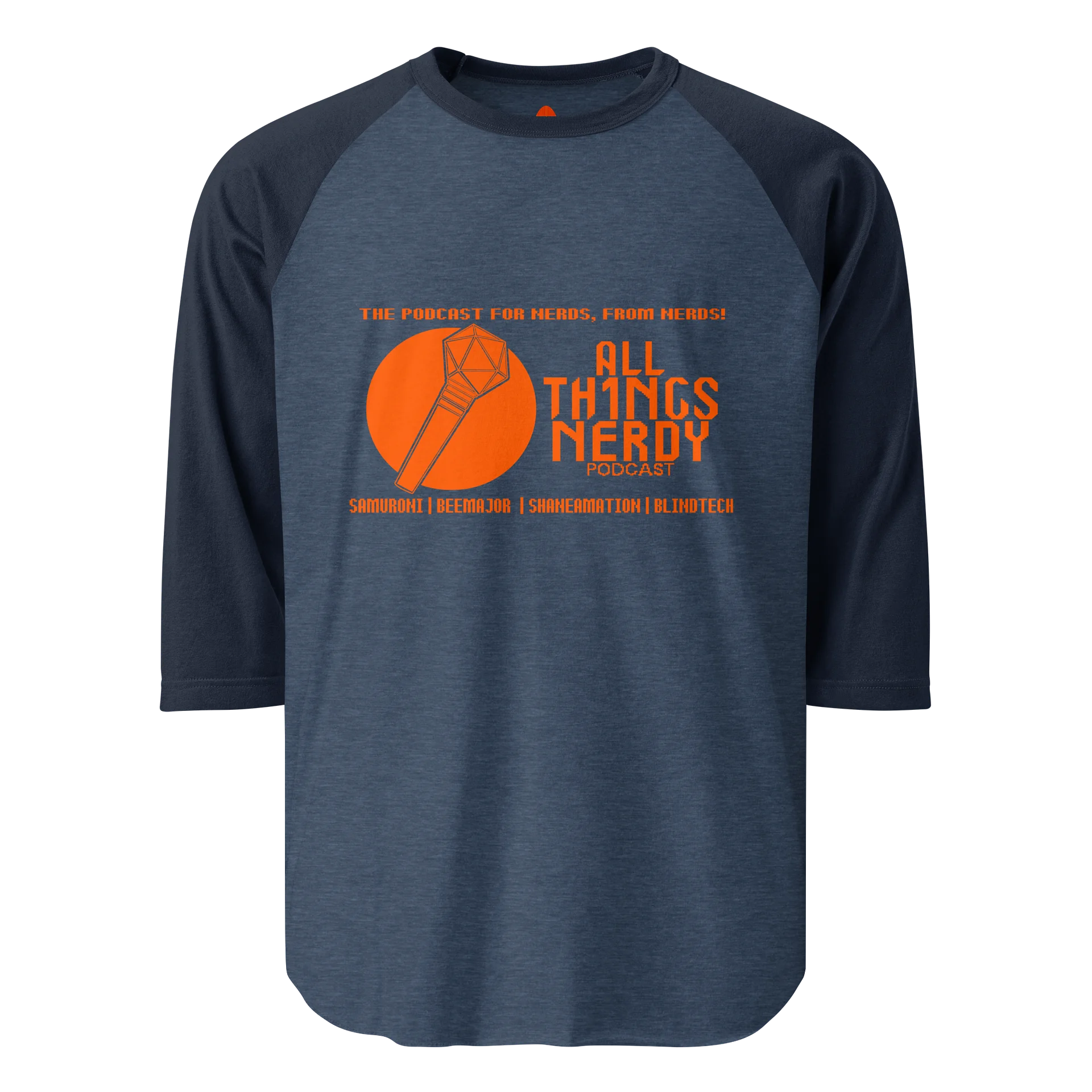 All Th1ngs Nerdy Raglan product image (2)