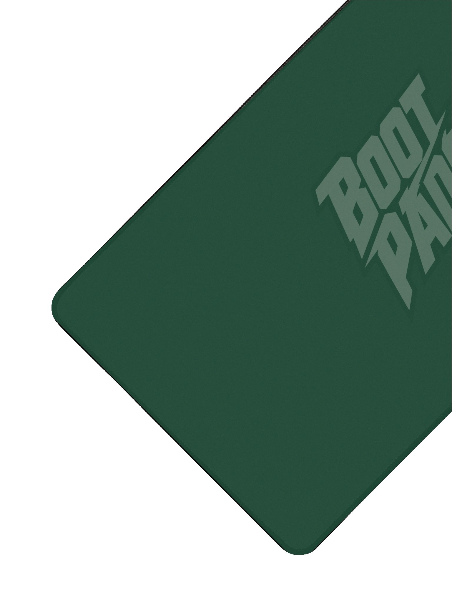Mousepad Logo Bootpads Centrado Deskmat Verde product image (2)