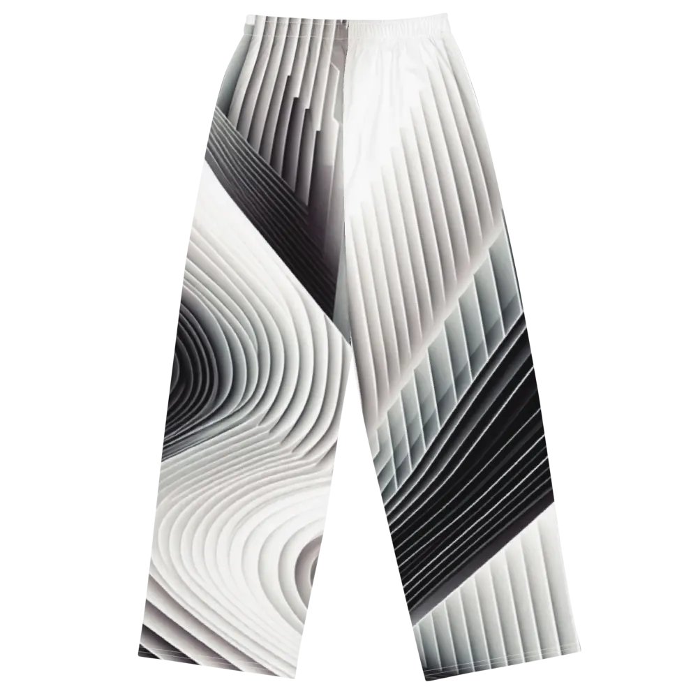 Men's Stream-White-5 Print Pants product image (3)