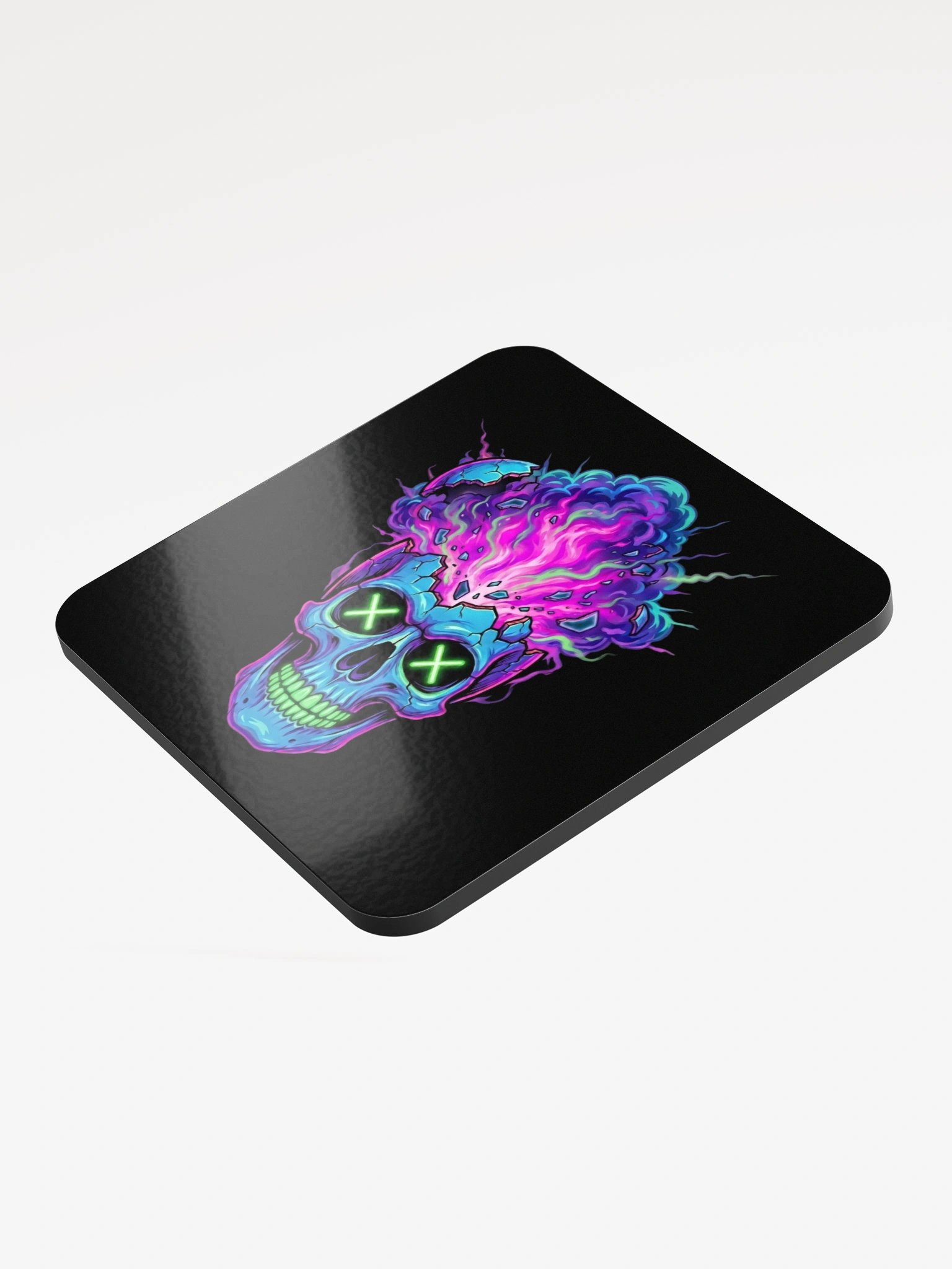 "MindBlown" Premium Glossed Cork Coaster product image (1)