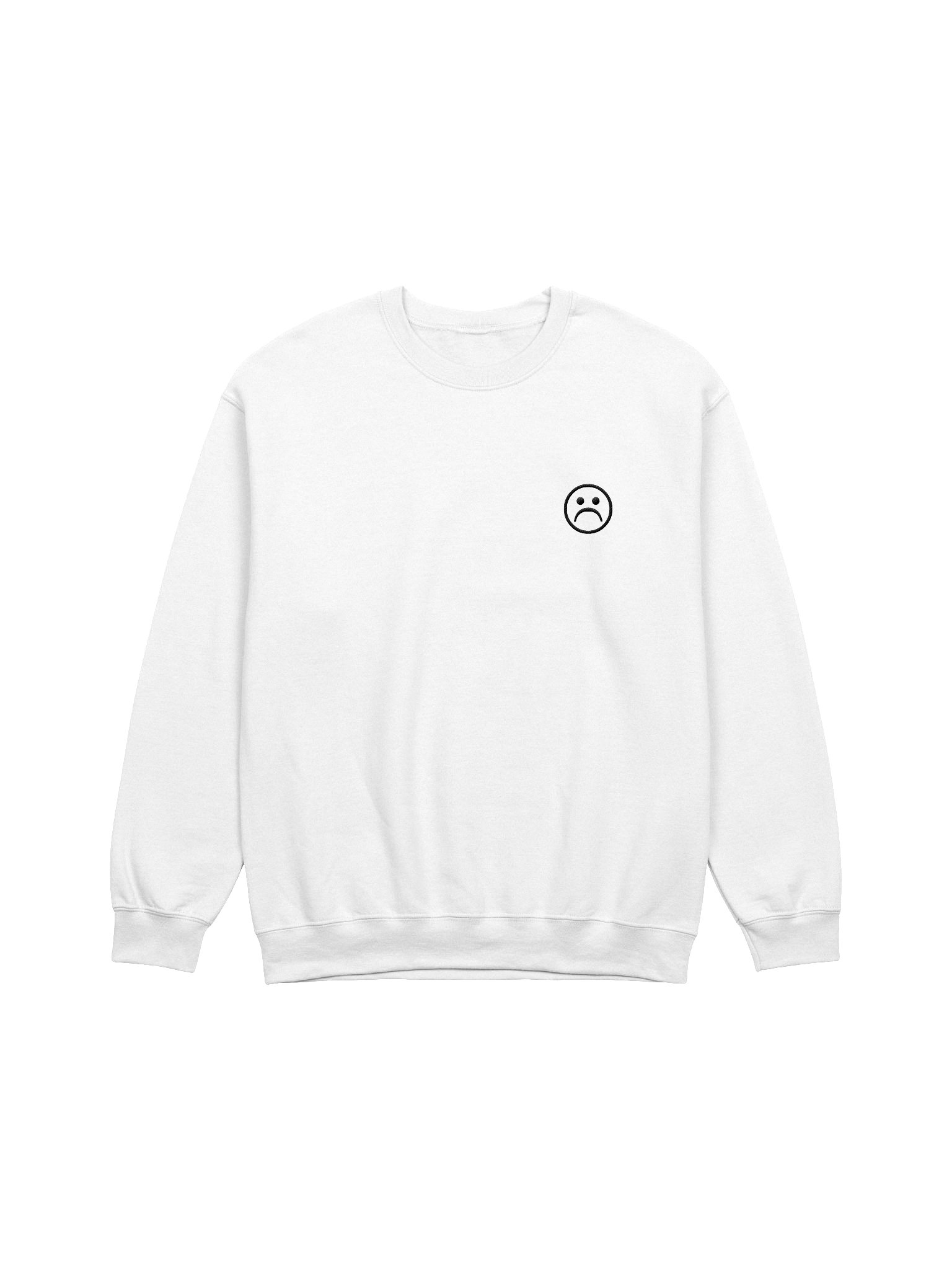 Sad face - Sweatshirt product image (1)