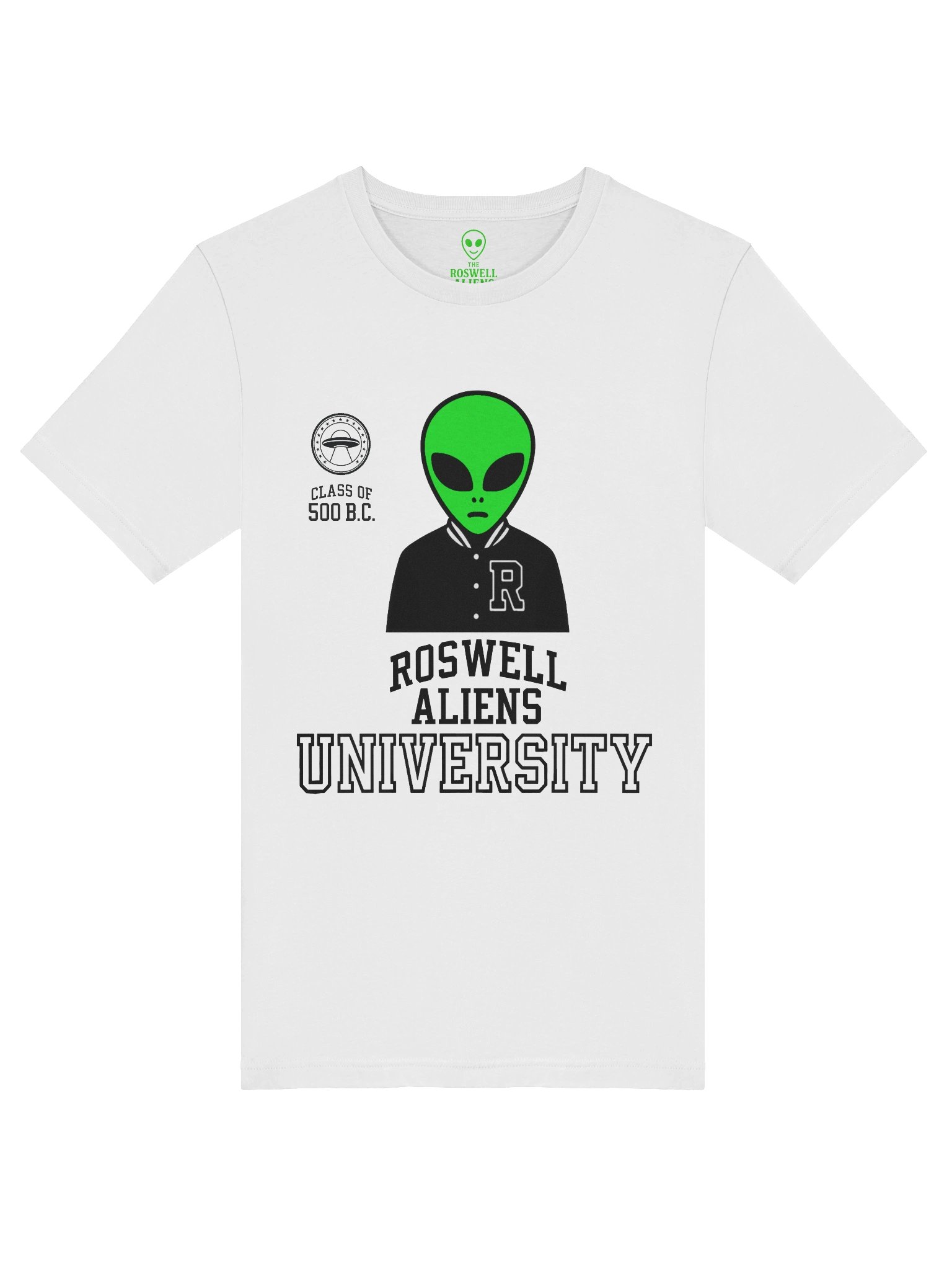 Roswell Aliens University Alumni Class of 500 B.C. T-Shirt product image (5)