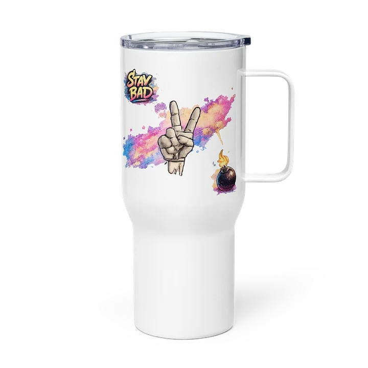 ''The Nobodies'' Travel Mug with a Handle product image (2)