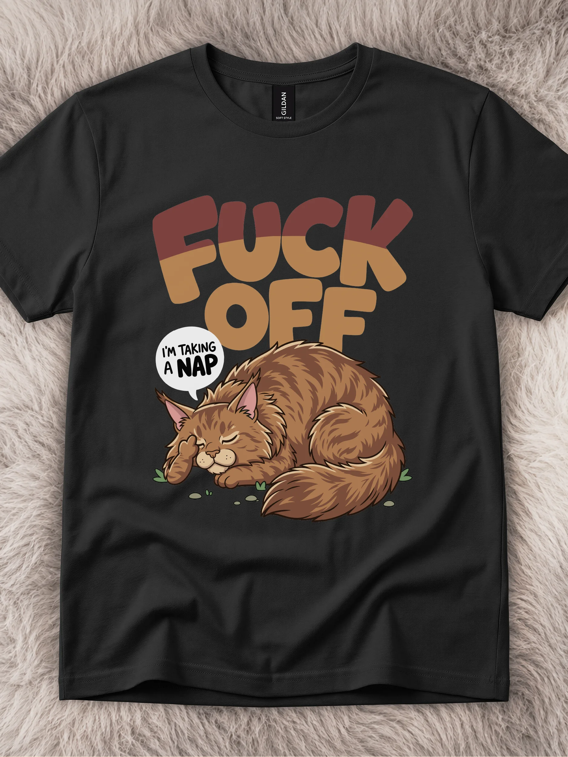 Fuck Off I'm Taking a Nap Tee product image (71)