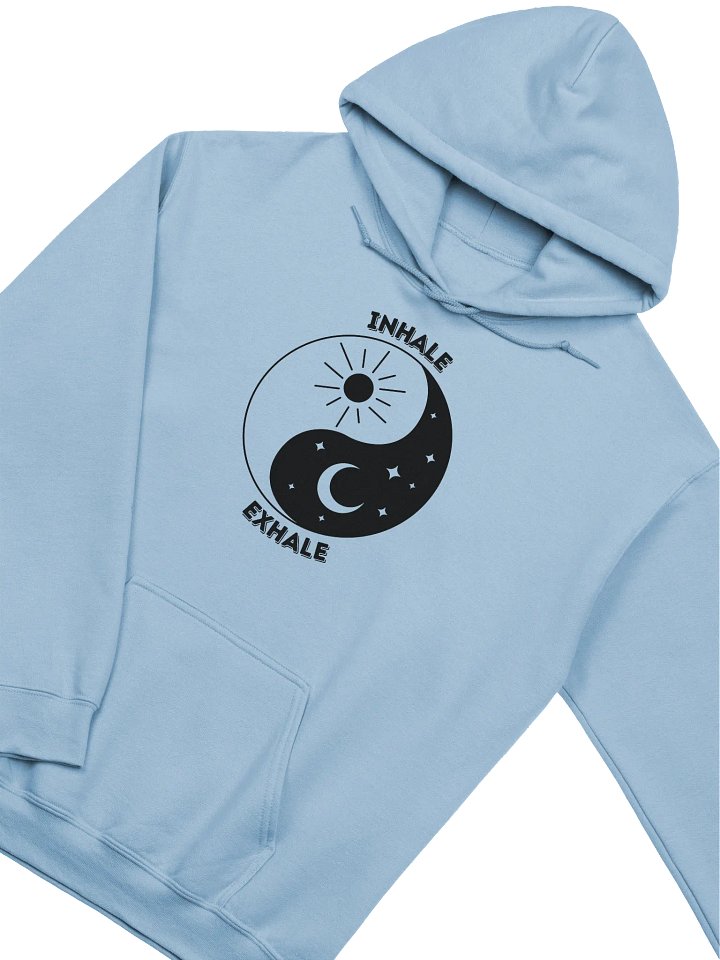 Yin Yang Breathe Hoodie - Day & Night Balance product image (2)