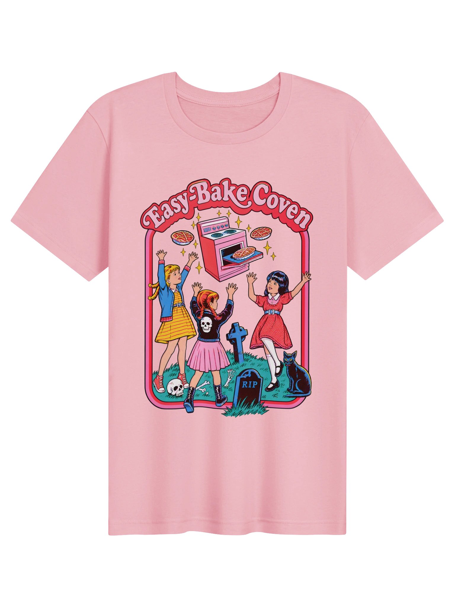 Easy-Bake Coven – Retro Witchy Baking Tee product image (15)