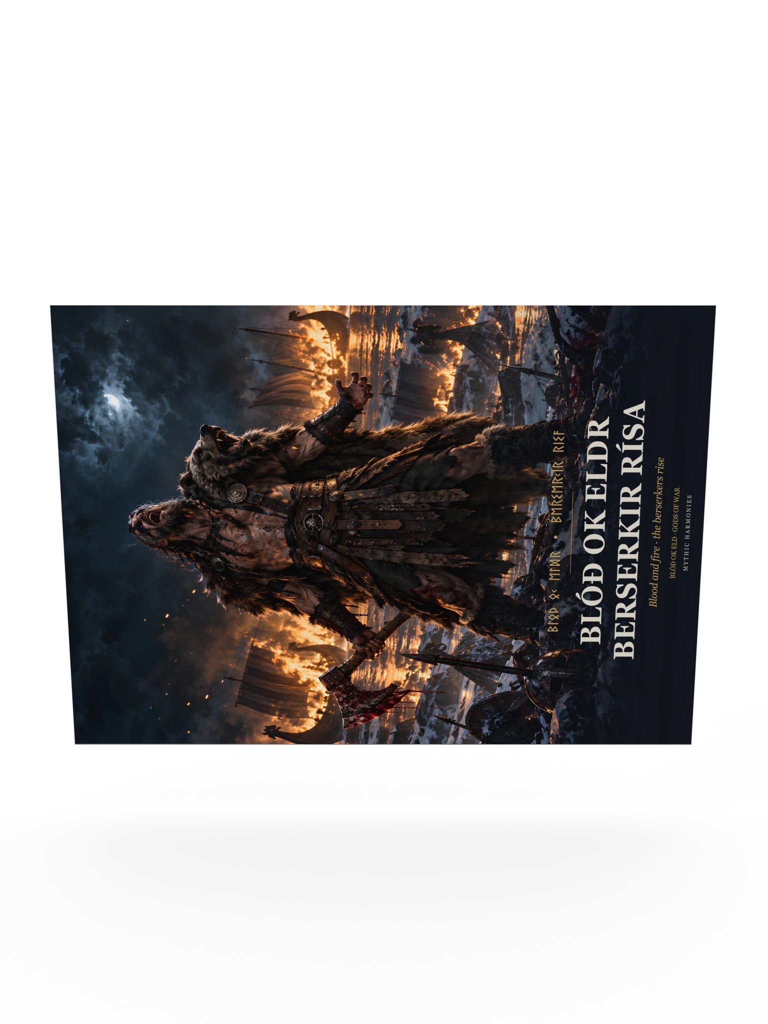 Blóð ok eldr — Gods of War Art Poster product image (19)